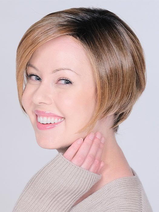 Cherry Synthetic Lace Front Wig with Mono Part - Natural Looking Human Hair Wig for Women | Perfect for Cosplay, Daily Wear & Special Occasions