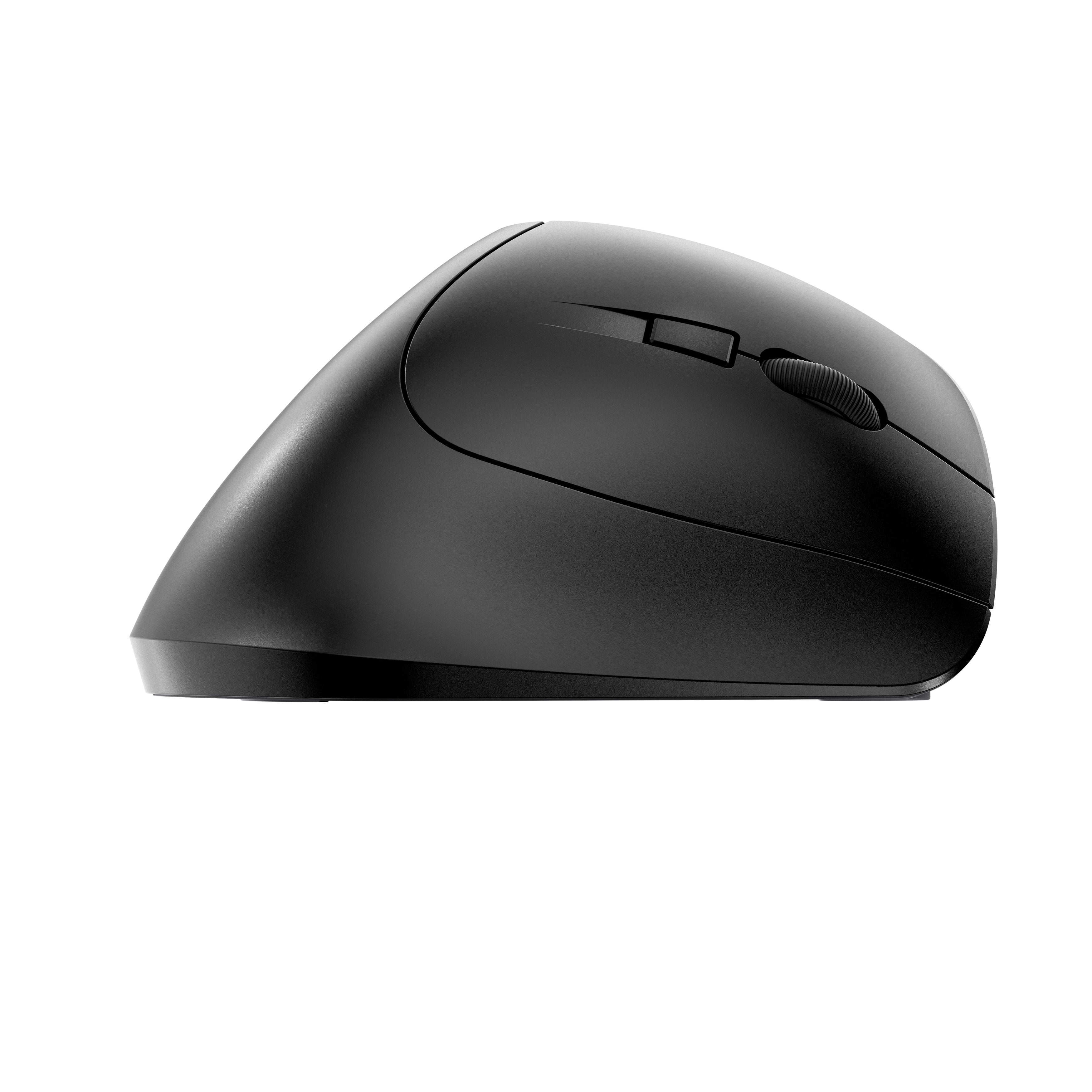 CHERRY MW 4500 Wireless Mouse - Ergonomic Bluetooth Mouse for Laptop, PC, Mac - 2.4G Wireless with Silent Click - Perfect for Office, Home, Gaming & Travel Use
