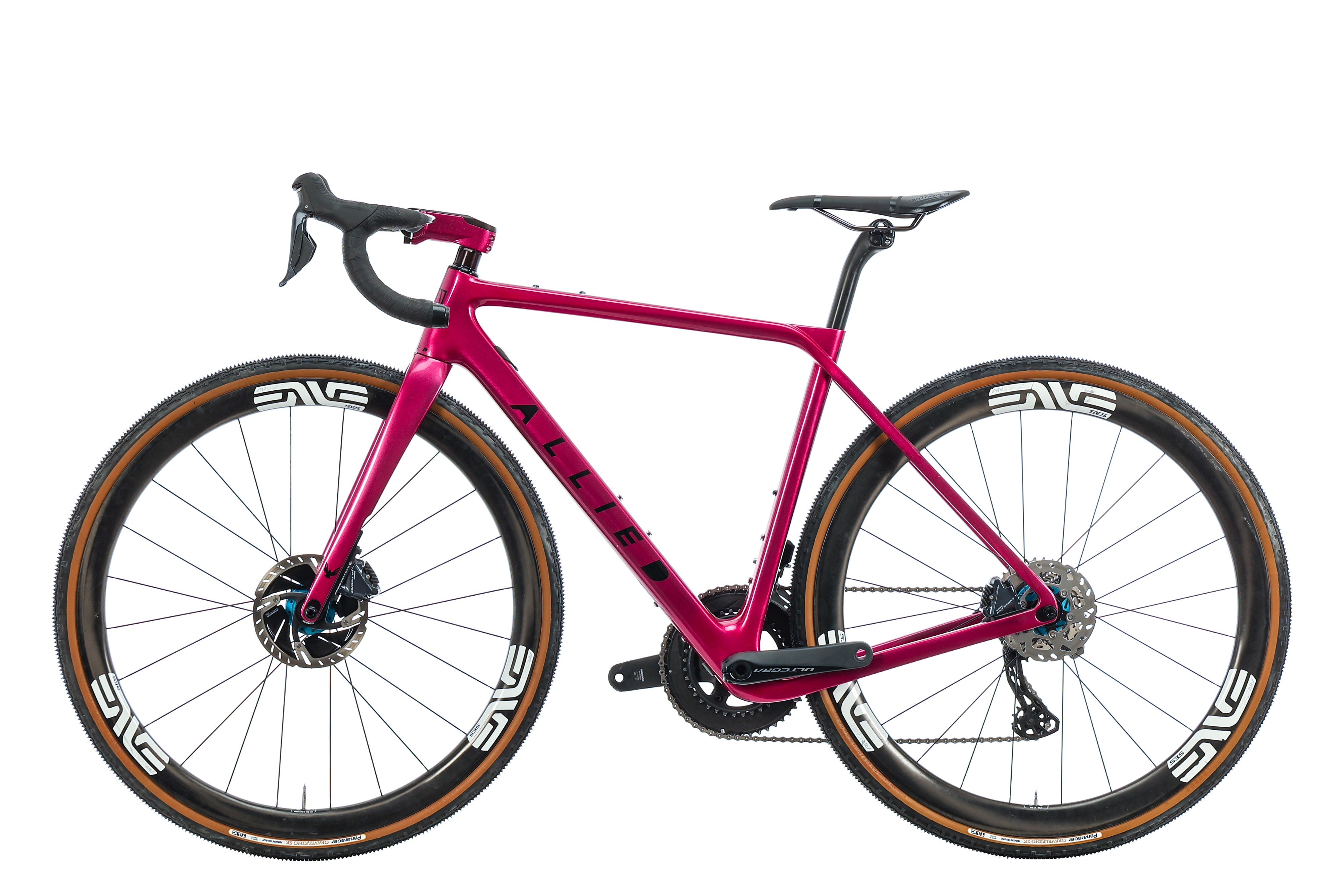 Allied Echo Gravel Bike 2021 - X Small Size - Lightweight Carbon Frame for Off-Road Cycling & Adventure Riding
