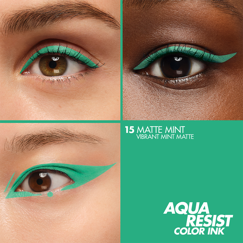 Aqua Resist Matte Mint Color Ink - 15ml Waterproof Ink for Calligraphy, Art & DIY Projects - Perfect for Hand Lettering, Scrapbooking & Crafting