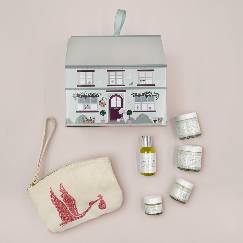 Pregnancy Skincare Gift Set for Expecting Moms - Coral | Perfect for Baby Showers, Self-Care & Pampering