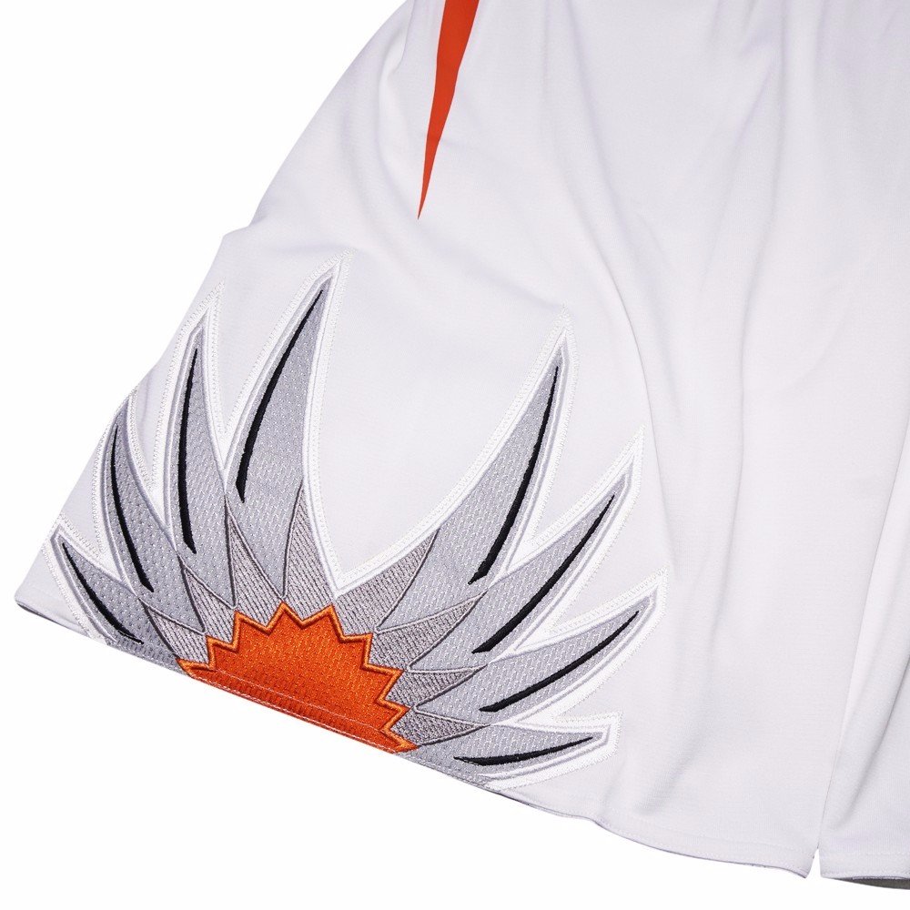 **Adidas Phoenix Suns NBA White Authentic On-Court Home Climalite Game Shorts for Men – Breathable & Lightweight Basketball Shorts for Game Day & Casual Wear**