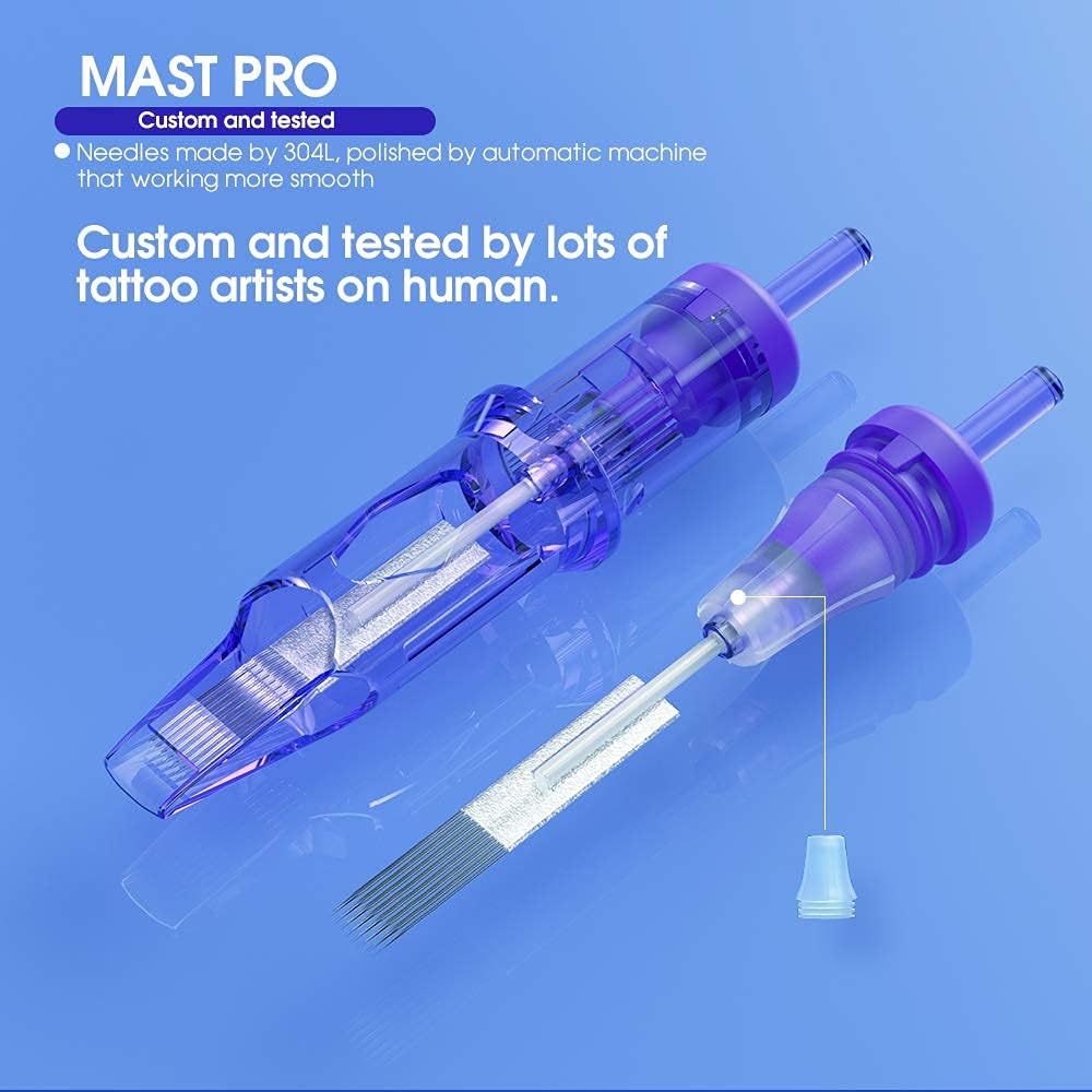 Professional Wireless Tattoo Machine Kit - Mast Sensor Tattoo Gun with 2 RCA Batteries & Power Supply - Complete Tattoo Equipment for Artists & Beginners - Perfect for Home Studios & Professional Tattoo Shops