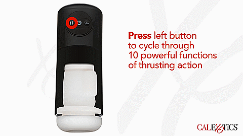 Optimum Power Vibrating & Thruster Massager - Portable Muscle Relaxation & Pain Relief Device for Home & Gym Use