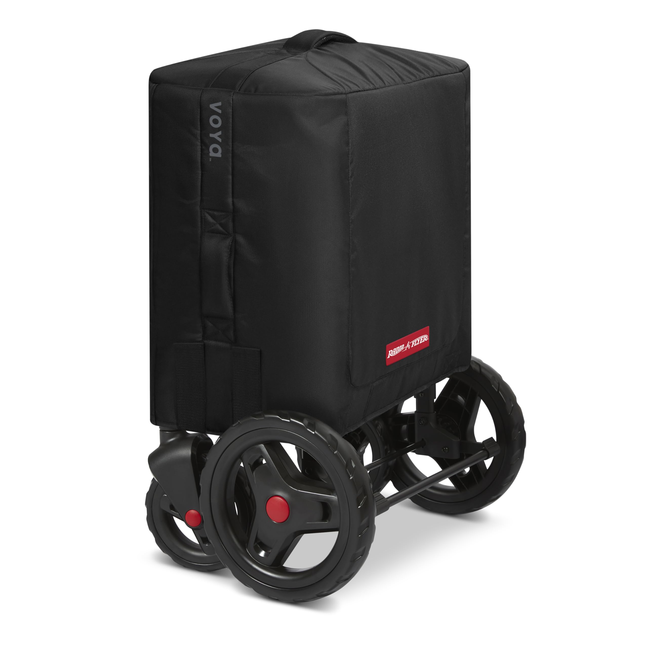 Radio Flyer Voya Stroller Wagon Travel Cover - Weatherproof Accessory Bag for 2-Seater Low-Sides Wagon | Perfect for Beach Trips, Park Outings & Family Travel