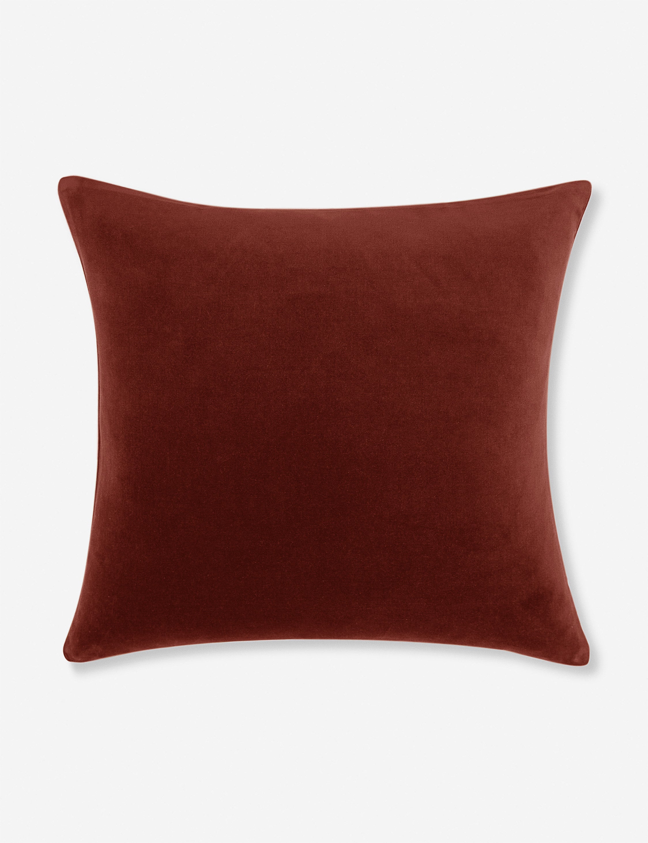 Charlotte Velvet Pillow - Soft & Luxurious Decorative Throw Pillow for Sofa, Bed, Couch - Perfect for Living Room, Bedroom & Home Decor