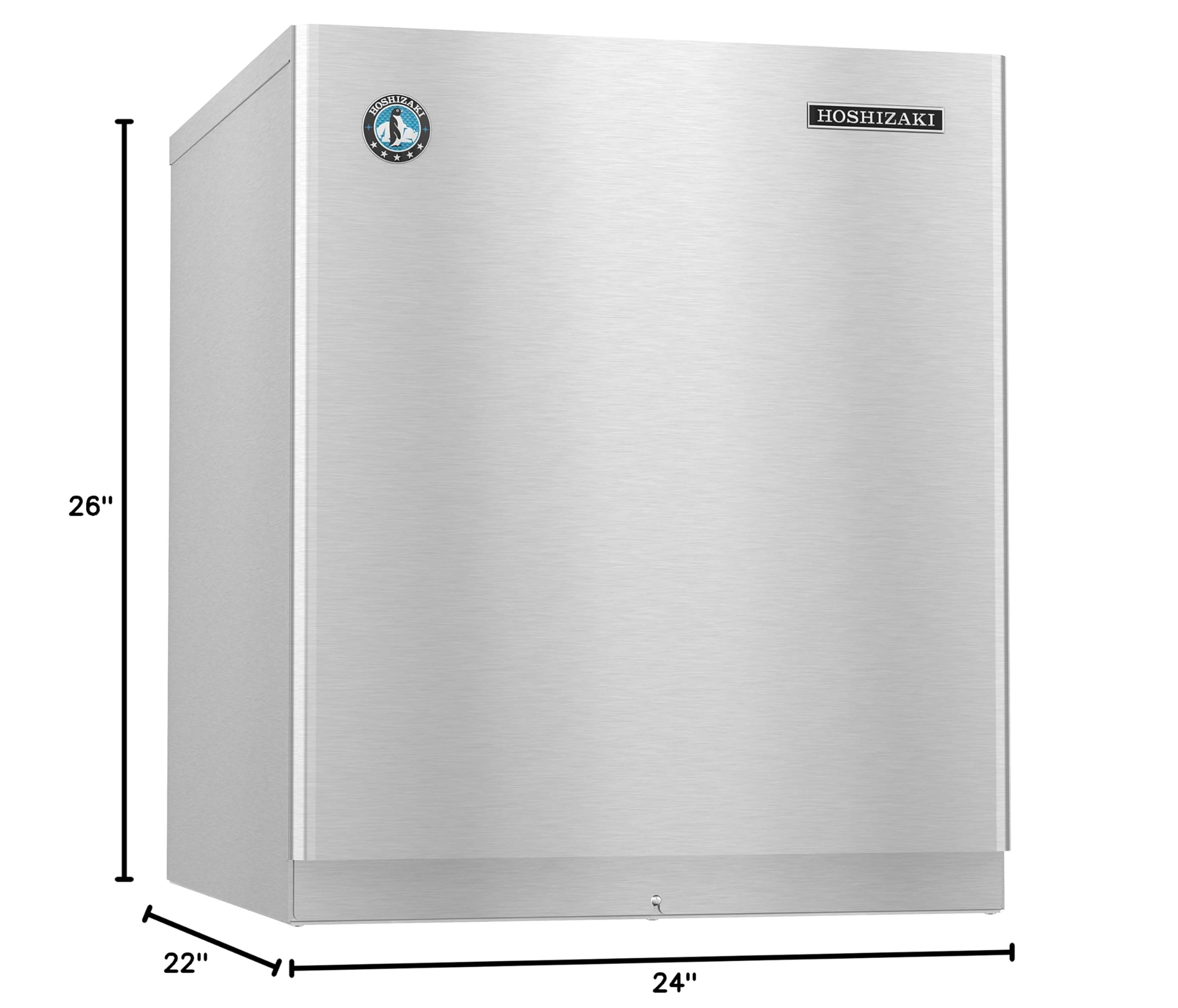 Hoshizaki FD-1002MRJ-C Commercial Ice Maker Machine - Remote-Cooled, High-Efficiency, 100 lbs Daily Output - Perfect for Restaurants, Bars, and Hotels