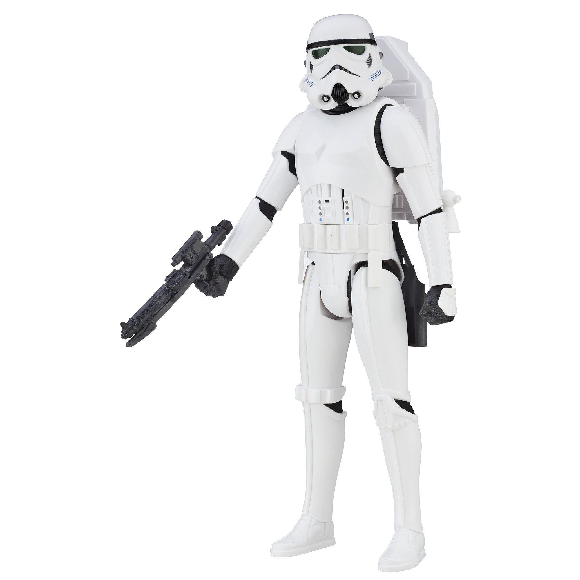 Star Wars Interactech Imperial Stormtrooper Action Figure - Collectible Toy for Fans, Gift for Kids & Adults | Display, Play, Cosplay & Movie Night Decor
