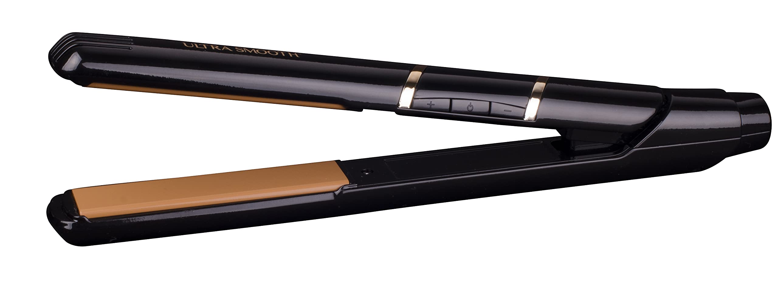 Professional Hair Straightener with Argan Oil & Keratin - Ceramic Coated Plates for Ultra Smooth Styling, Fast Heating & Frizz Control - Perfect for Home & Salon Use (Black)