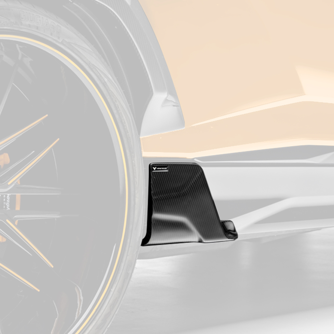 Lamborghini Urus Rampante Edizione Aero Side Blades - Carbon Fiber Car Body Kit for Lamborghini Urus SUV - Perfect for Car Enthusiasts & Luxury Vehicle Customization