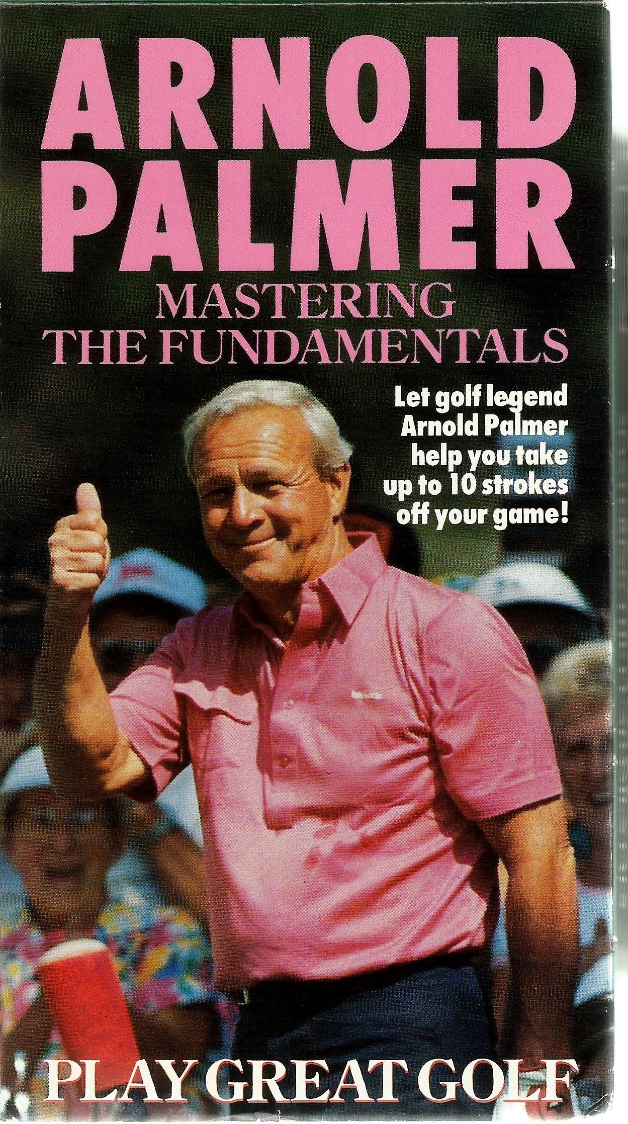 Arnold Palmer Golf Fundamentals Instructional VHS - Learn Basic Golf Techniques & Improve Your Game - Perfect for Beginners & Golf Enthusiasts