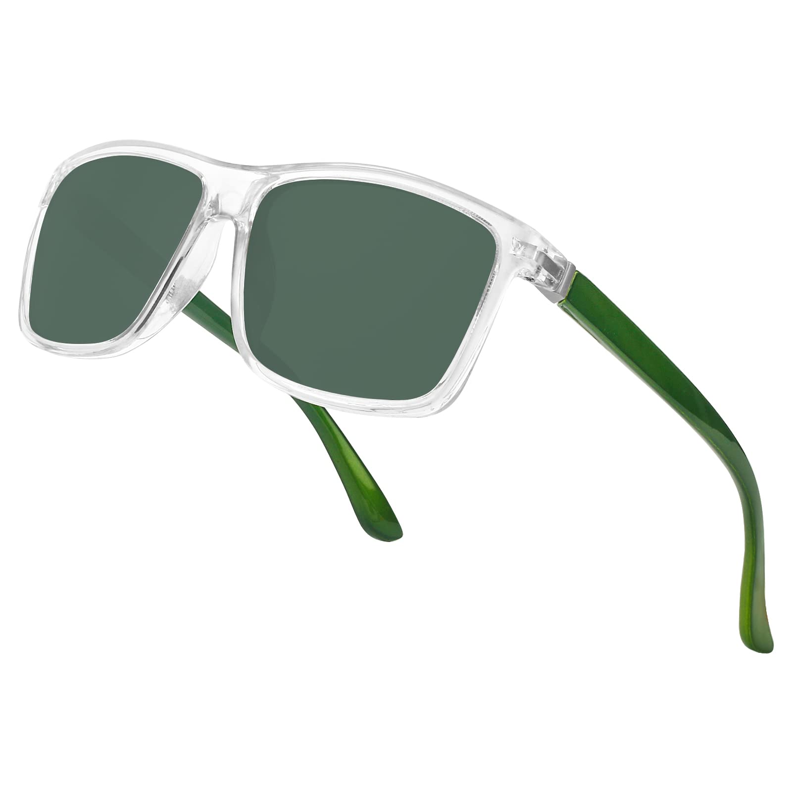 NIEEPA Men's Polarized Sports Sunglasses UV Protection Square Frame NP1007 - Perfect for Running, Cycling & Outdoor Activities