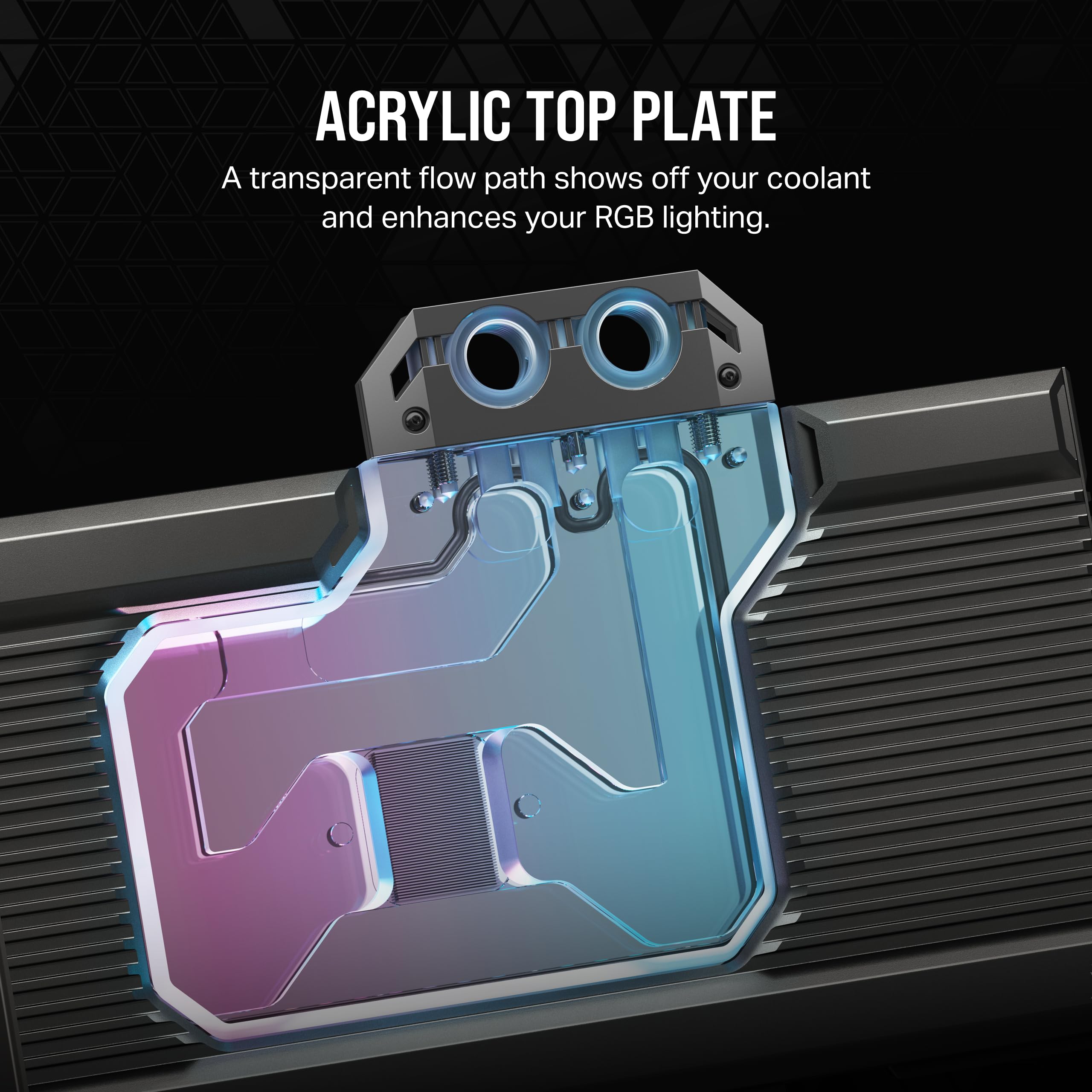 Corsair Hydro X Series iCUE LINK XG7 RGB Water Block for MSI GeForce RTX 4080 GAMING SUPRIM/TRIO - High Performance GPU Cooling Solution - Black - Perfect for Gaming PCs and Custom Water Cooling Builds