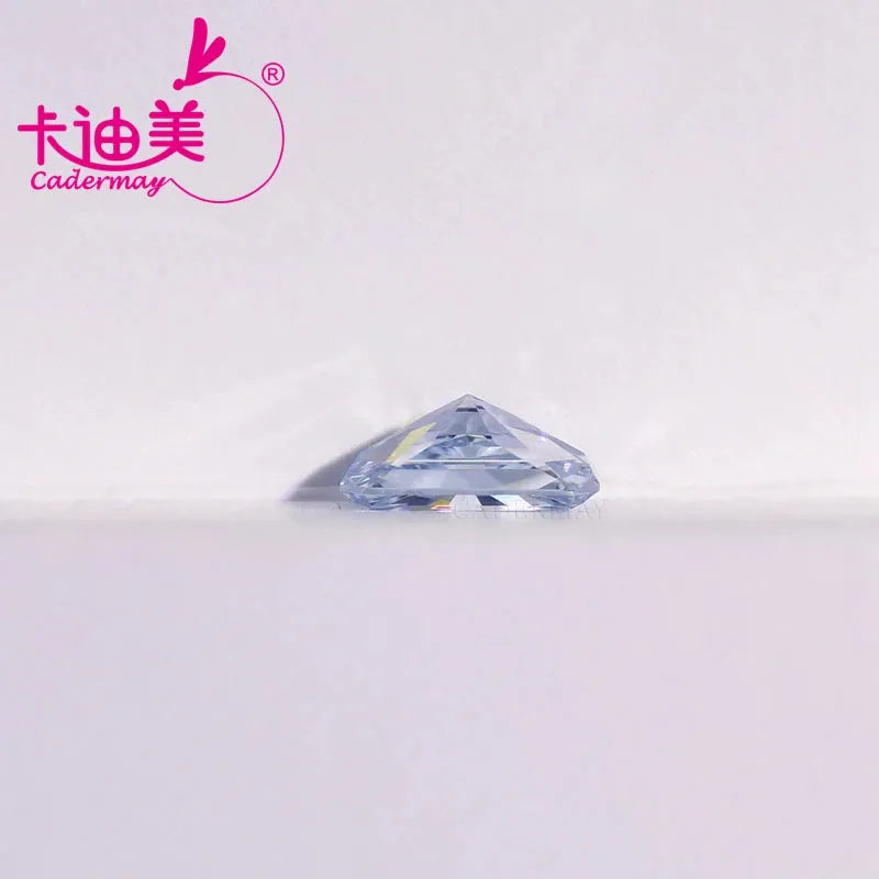 0.706 Carat Radiant Cut Light Blue VVS1 HPHT Lab Grown Diamond - Loose Gemstone for Engagement Rings & Jewelry Making | Eco-Friendly Conflict-Free Stone