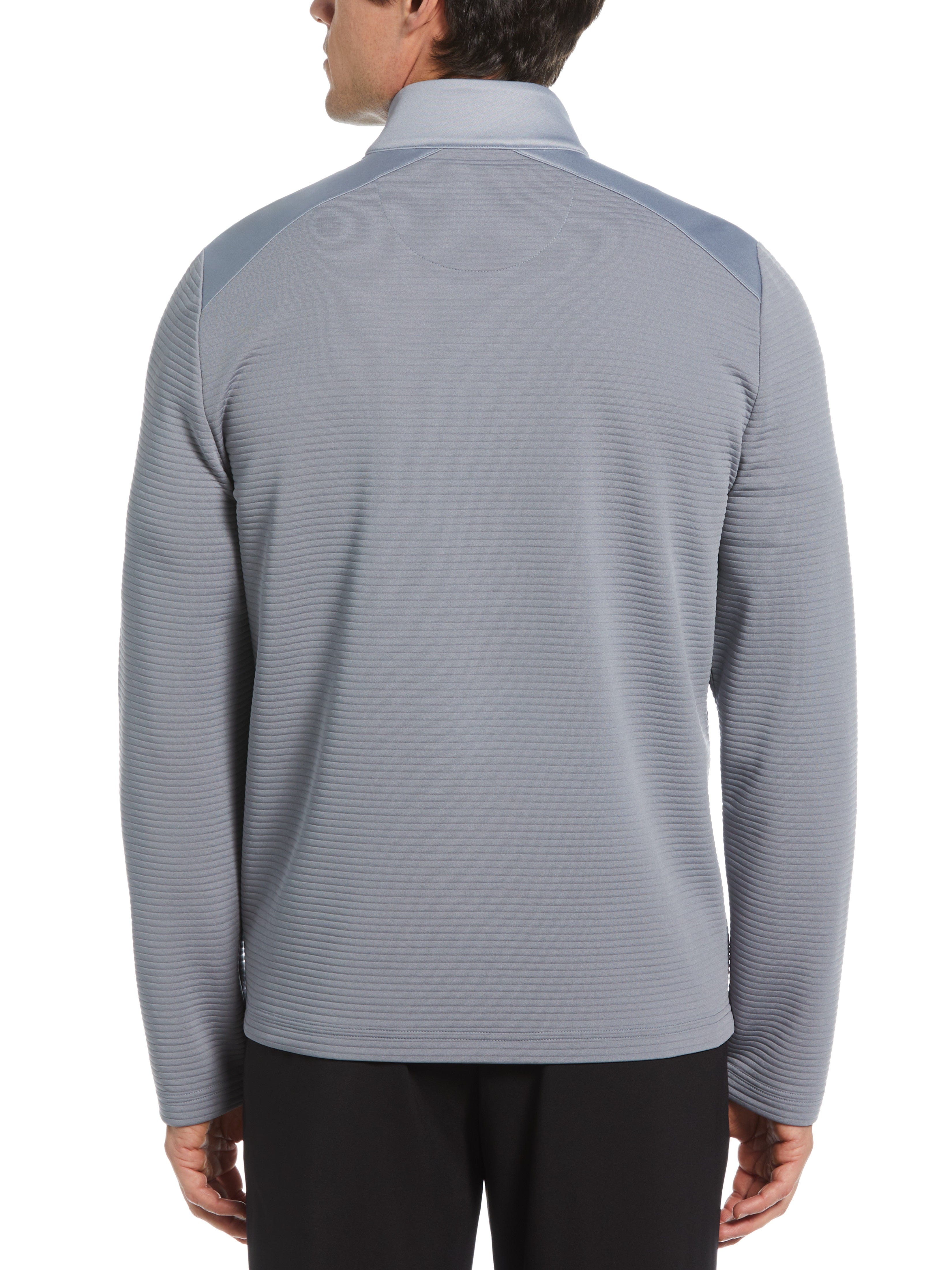 Men's Ottoman Quarter Zip Sweater - Lightweight & Comfortable Pullover for Casual Wear, Office, and Outdoor Activities