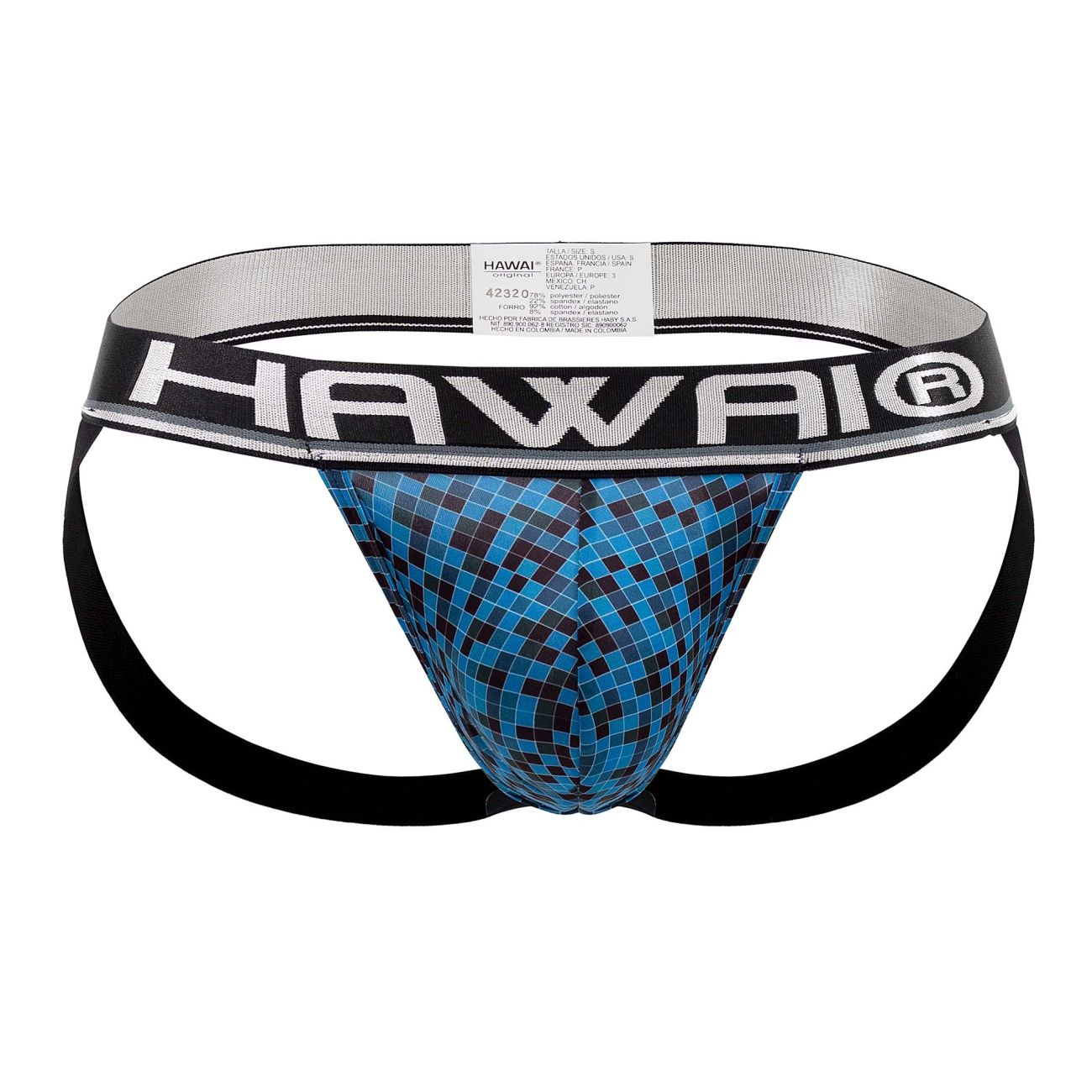 Hawai Microfiber Jockstrap 42320 - Breathable Support Underwear for Men | Athletic, Workout & Sports Performance | Comfortable Daily Wear & Gym Use