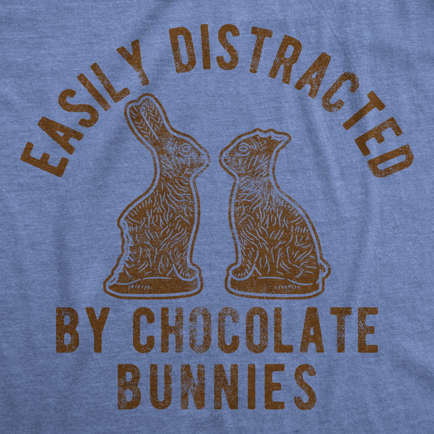 Funny Easter T-Shirts for Women - Cute Chocolate & Candy Graphic Tees - Perfect for Easter Parties, Egg Hunts & Spring Outfits
