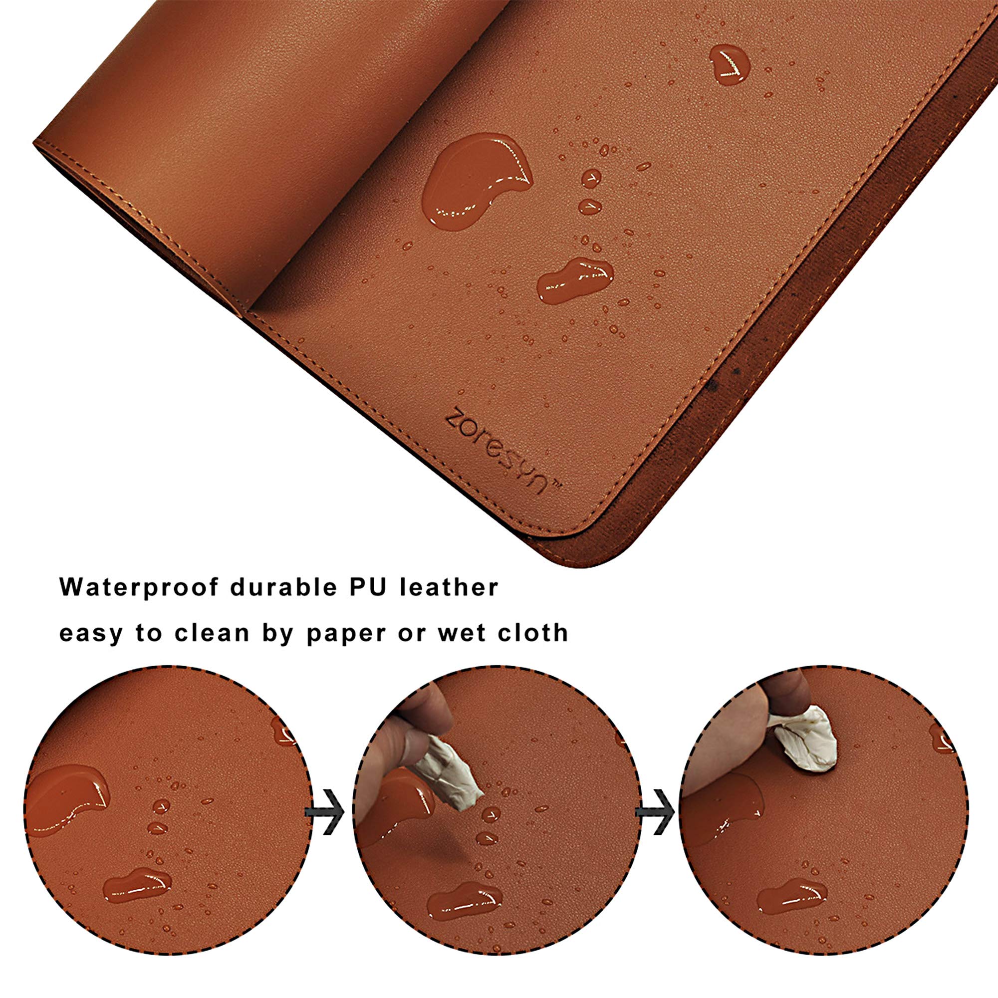 Premium PU Leather Desk Pad (55.1