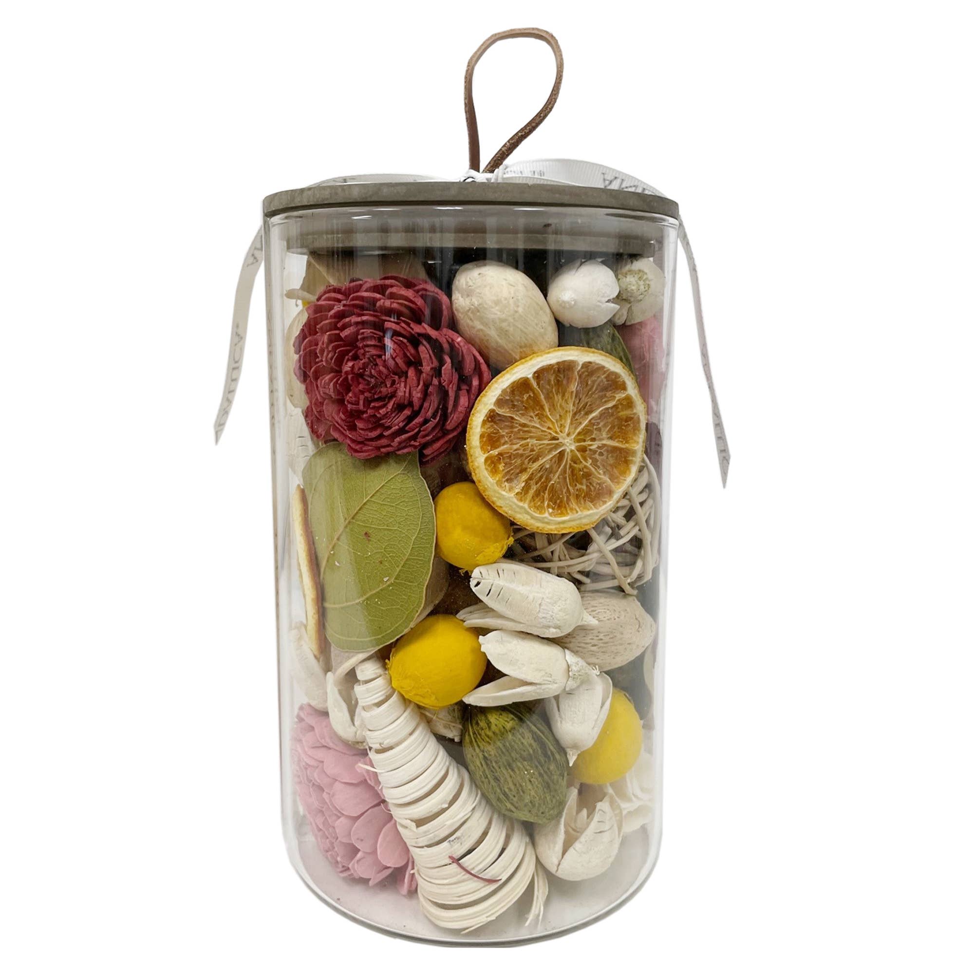 Andaluca Forbidden Flower Oasis Potpourri Jar - Long-Lasting Fragrance for Home, Bathroom & Office Decor | Aromatherapy & Relaxation Gift Idea