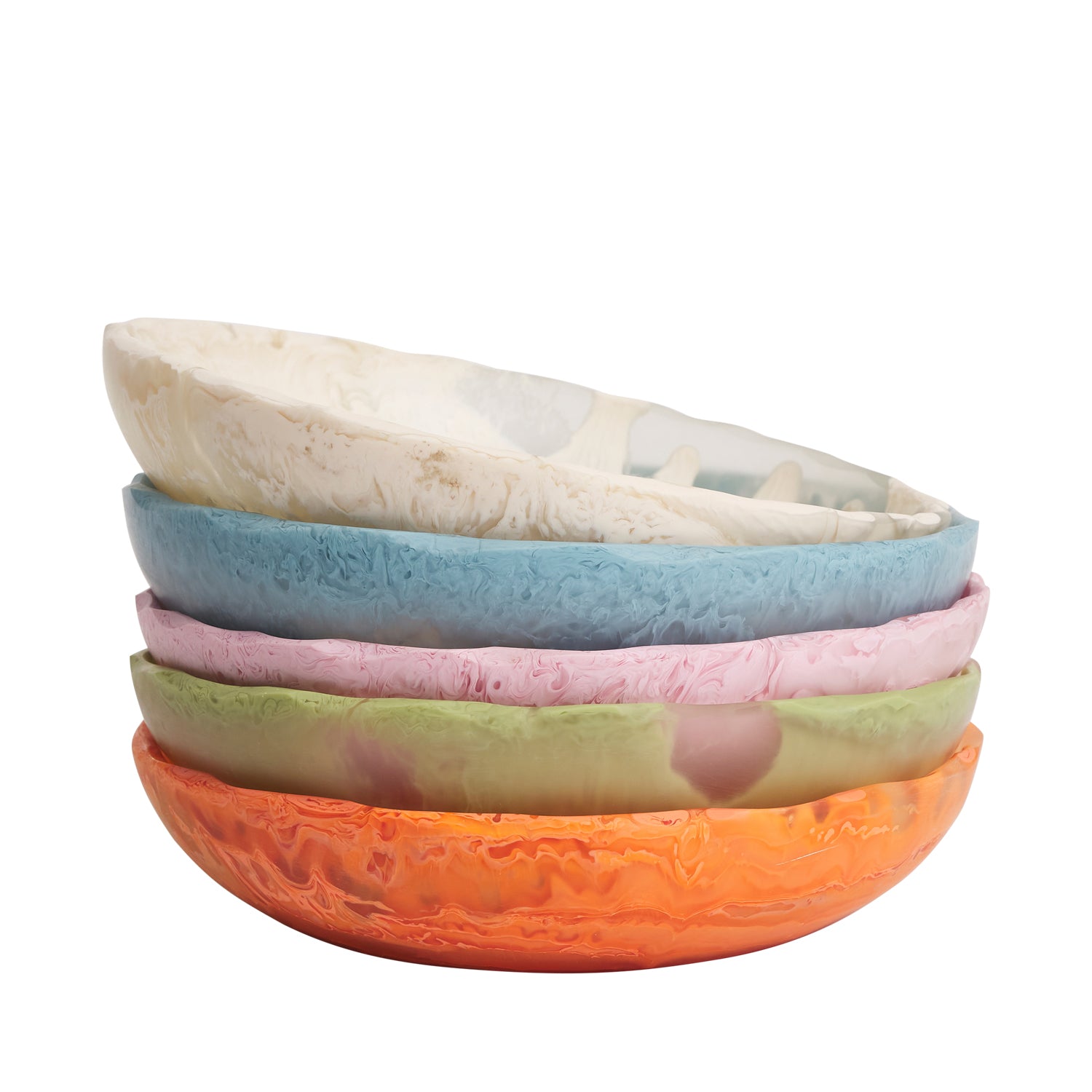 Premium Toni Bowl - Handcrafted Persimmon Wood Serving Bowl for Fruits, Salads & Snacks - Perfect for Dining, Entertaining & Home Decor