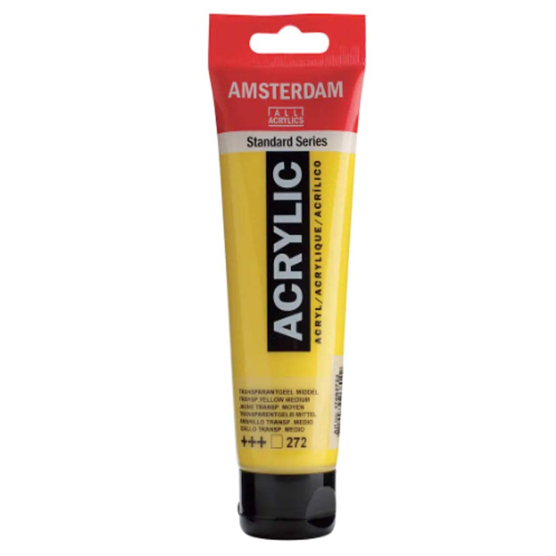 Amsterdam Standard Acrylic Paint - 120ml Tube (Pyrrole Red) | Professional Artist Quality for Canvas Painting, DIY Crafts & Home Decor