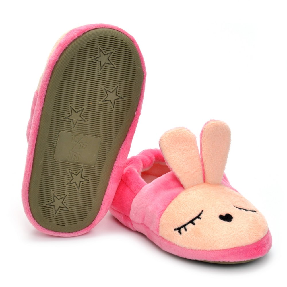 Premium Soft Baby Girls' House Slippers - Cozy Indoor Shoes for Toddlers & Kids - Perfect for Playtime, Nursery & Home Comfort