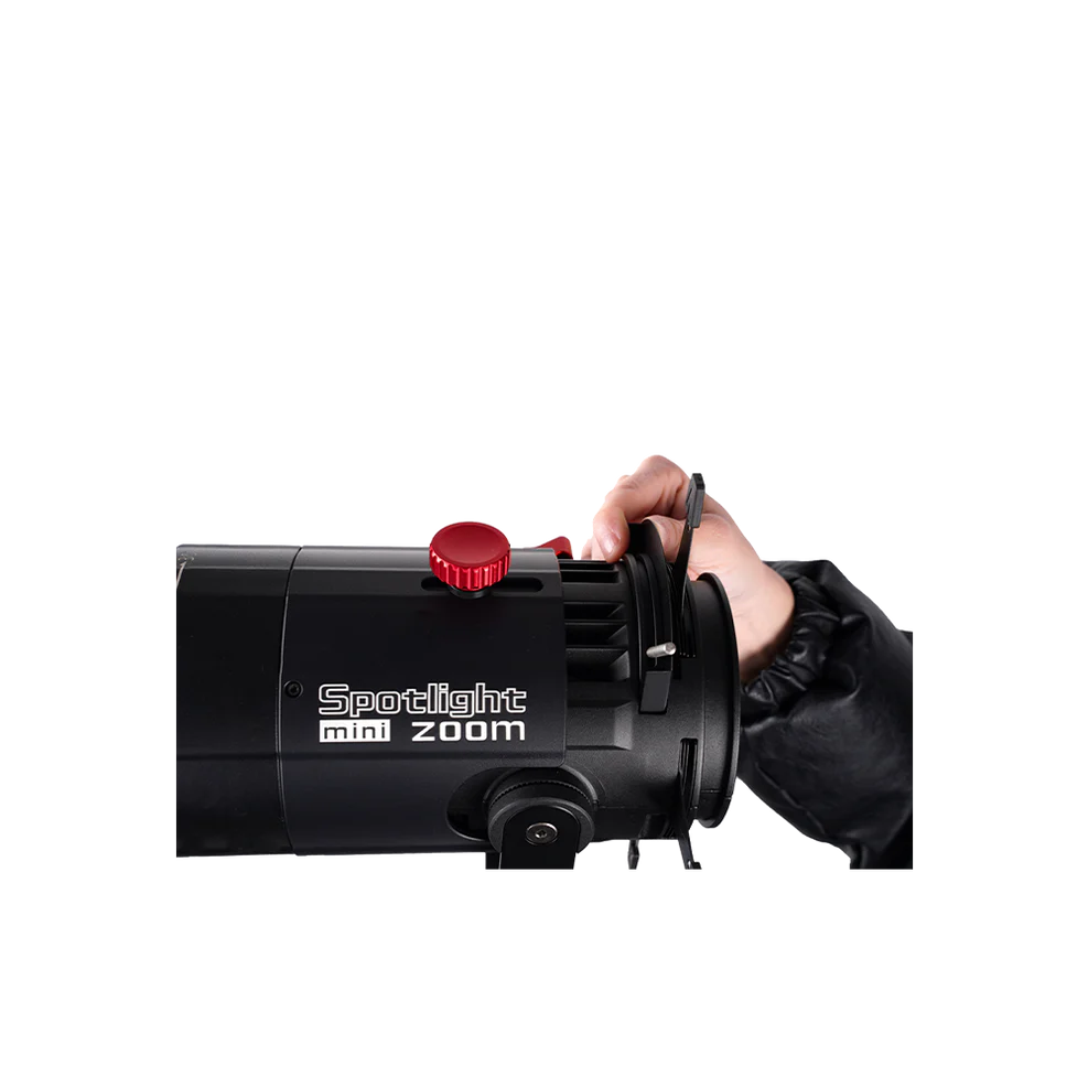 Aputure Spotlight Mini Zoom Compatible with 60D/X LED Lights - Professional Photography & Video Lighting for Studio, YouTube & Live Streaming