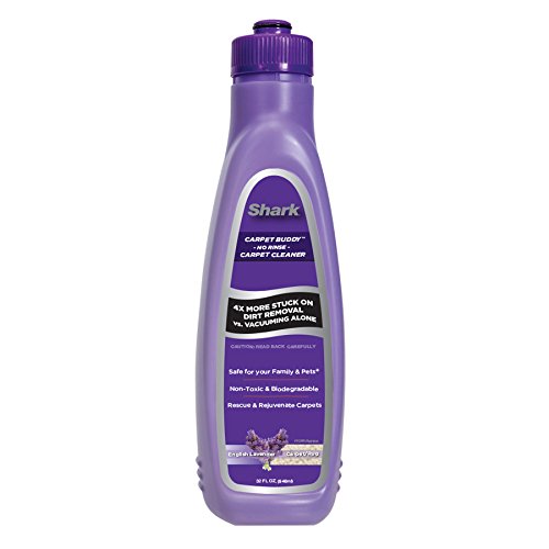 Shark RU332 No Rinse Carpet Cleaner - 32 oz Carpet Stain Remover for Pets, Kids & Spills | Quick Drying, Safe for All Carpets | Perfect for Home, Office & Car Upholstery Cleaning