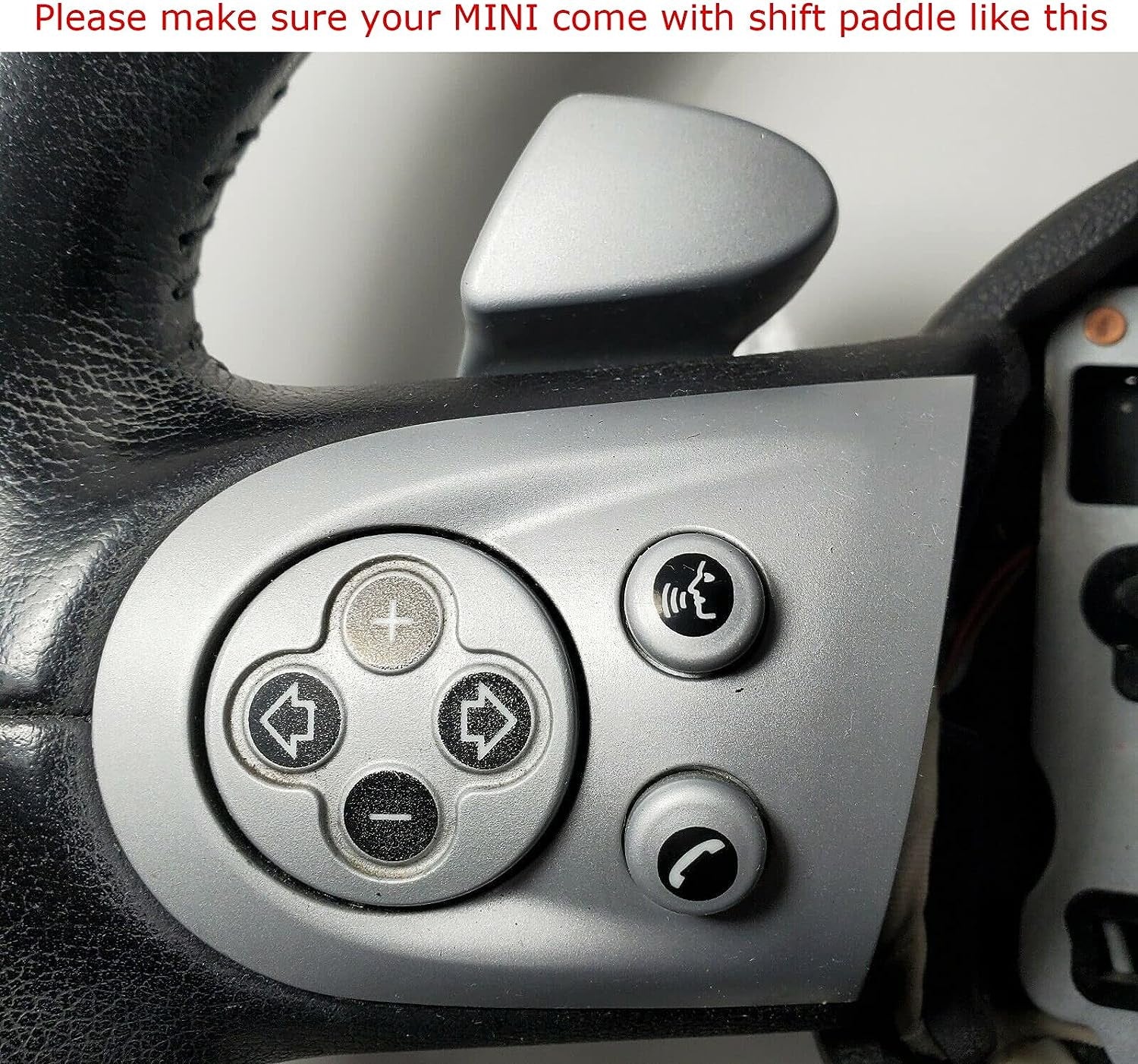 Premium Forged Carbon Fiber Steering Wheel Paddle Shifters for MINI Cooper R56 R58 R60 R61 Models - Upgrade Your Driving Experience | Perfect for Racing & Performance Driving