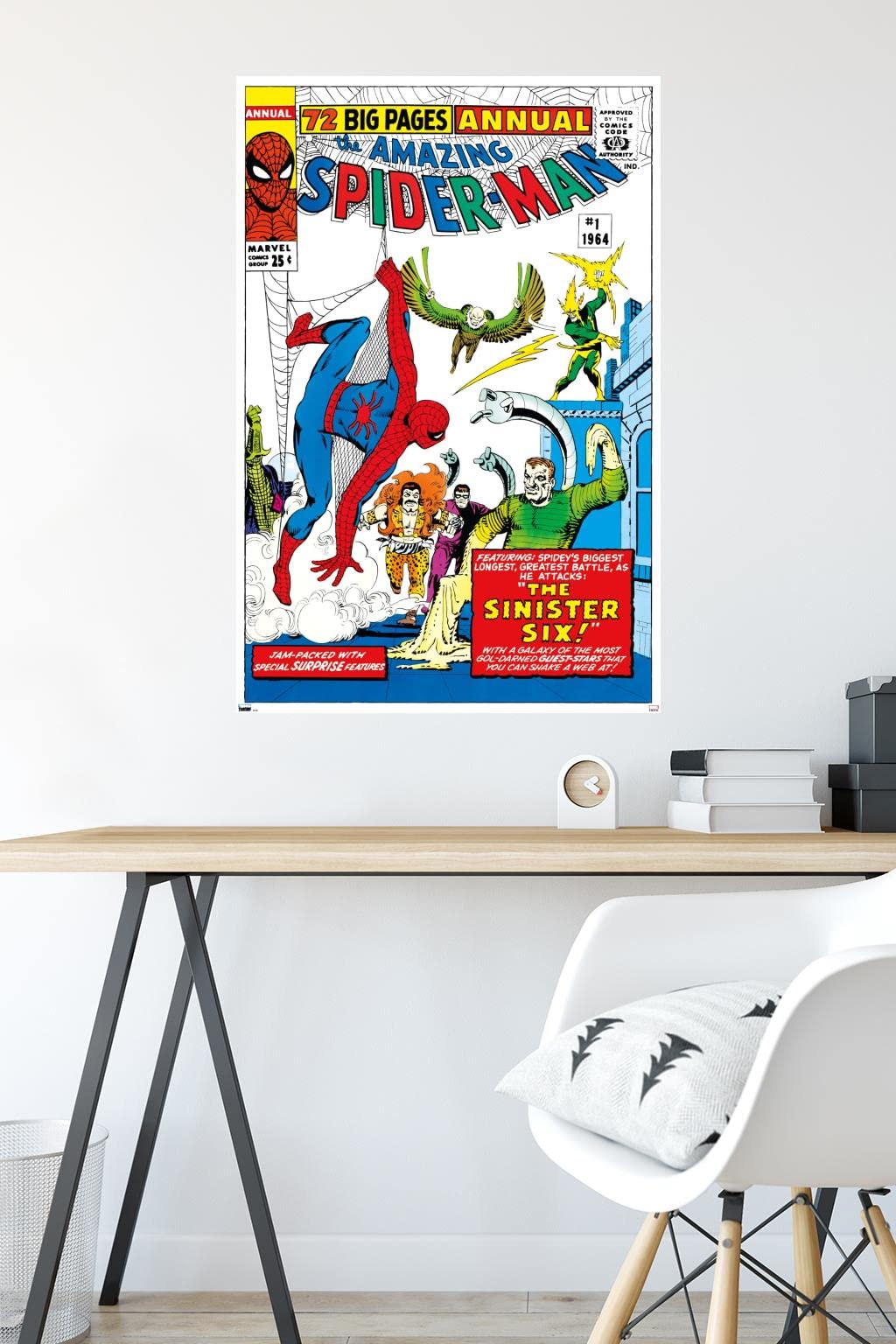 Trends International Marvel Comics The Sinister Six - Amazing Spider-Man Annual #1 Premium Wall Poster 34