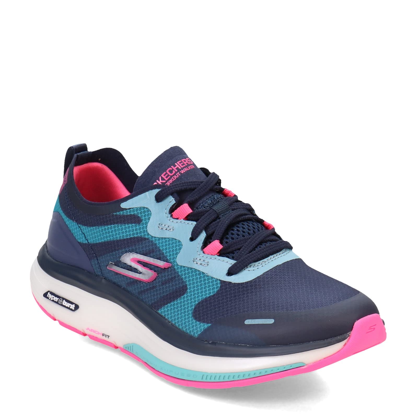 Skechers Women's Go Walk Workout Walker Outpace Sneaker - Lightweight Walking Shoes for Women with Arch Support | Perfect for Workouts, Walking, Travel & Everyday Comfort