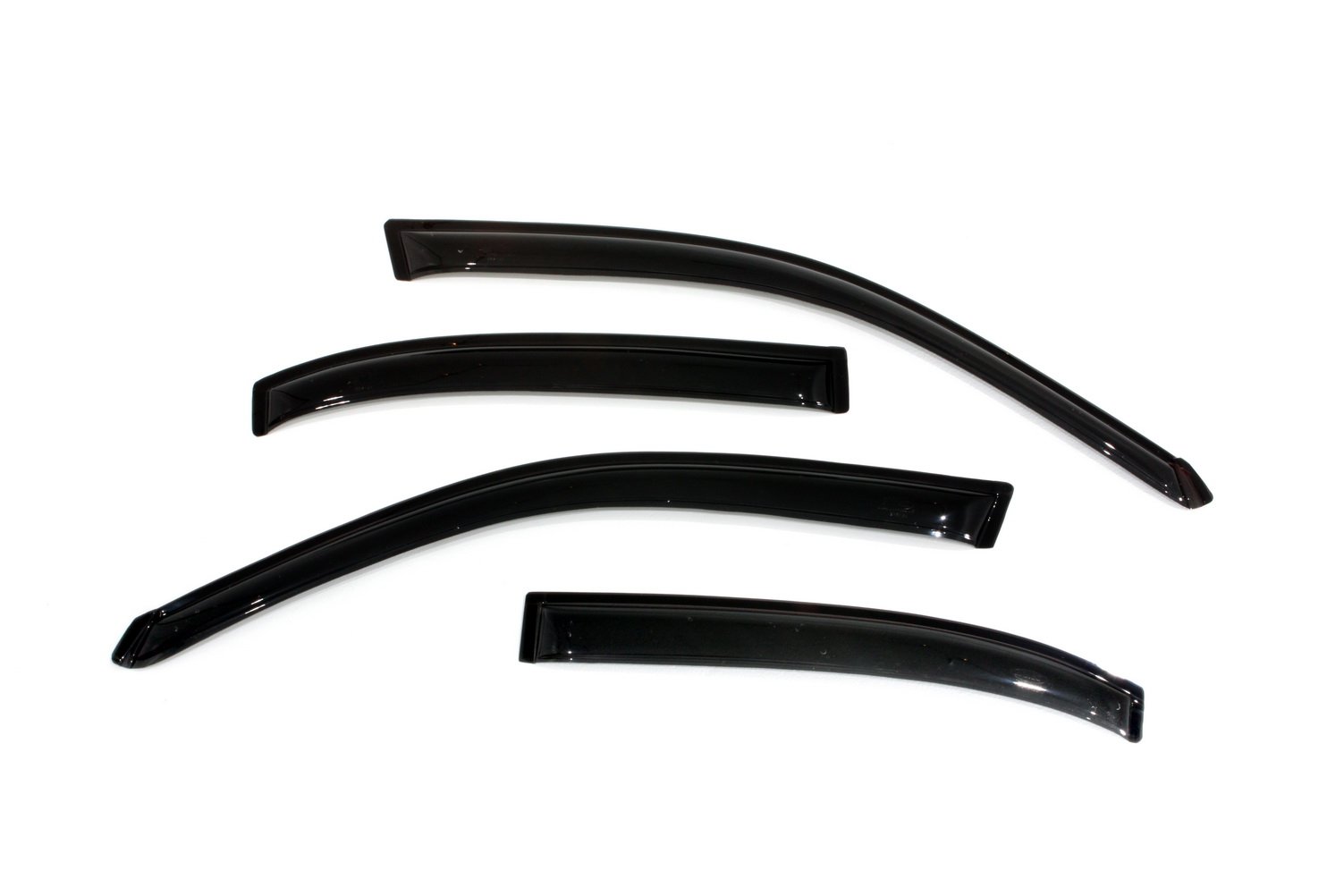 Ventvisor Side Window Deflector - 4 Piece Set for Rain Protection & Fresh Air - Perfect for Trucks, SUVs, and Cars