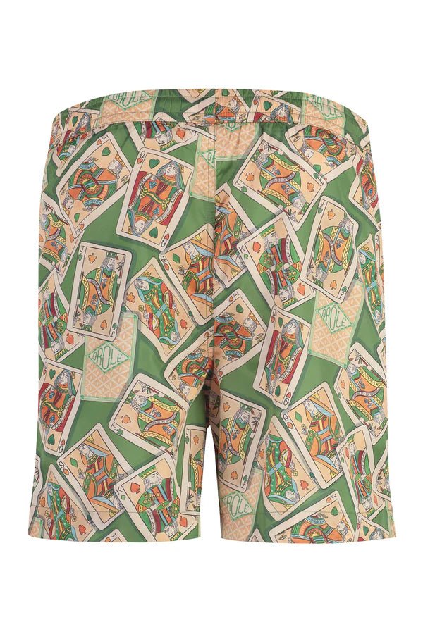 Funny Mr. D Bs141 Pl136 LE Beach Shorts - Stylish & Comfortable Men's Swimwear for Summer Vacation, Pool Party, and Beach Outings
