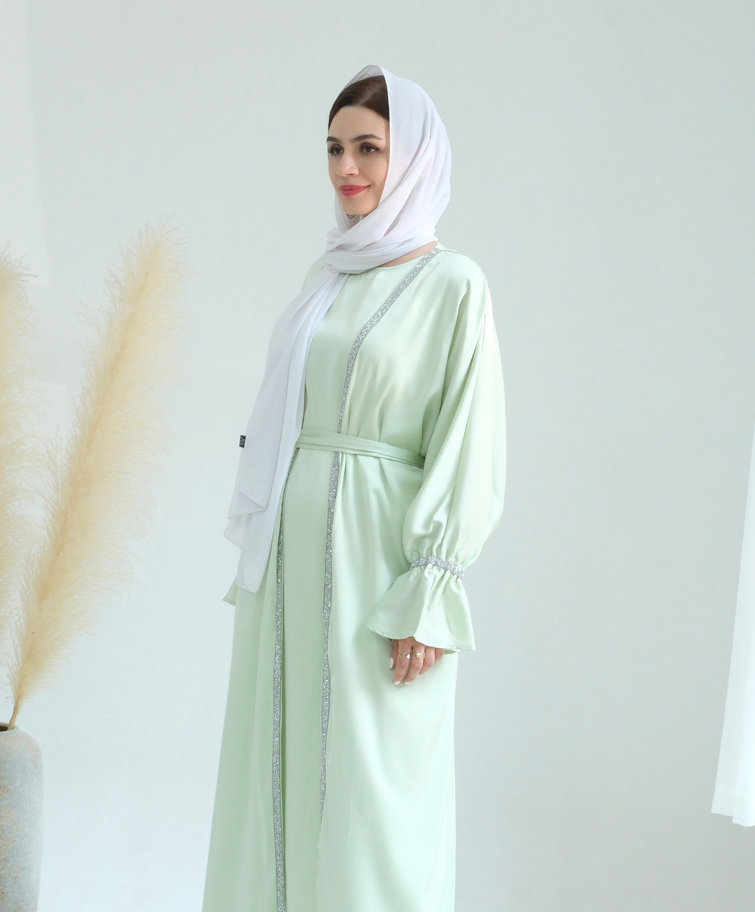 Aria2 Matching 3-Piece Set in Mint Green - Women's Casual Outfit for Spring & Summer | Perfect for Brunch, Beach Vacations, and Date Nights