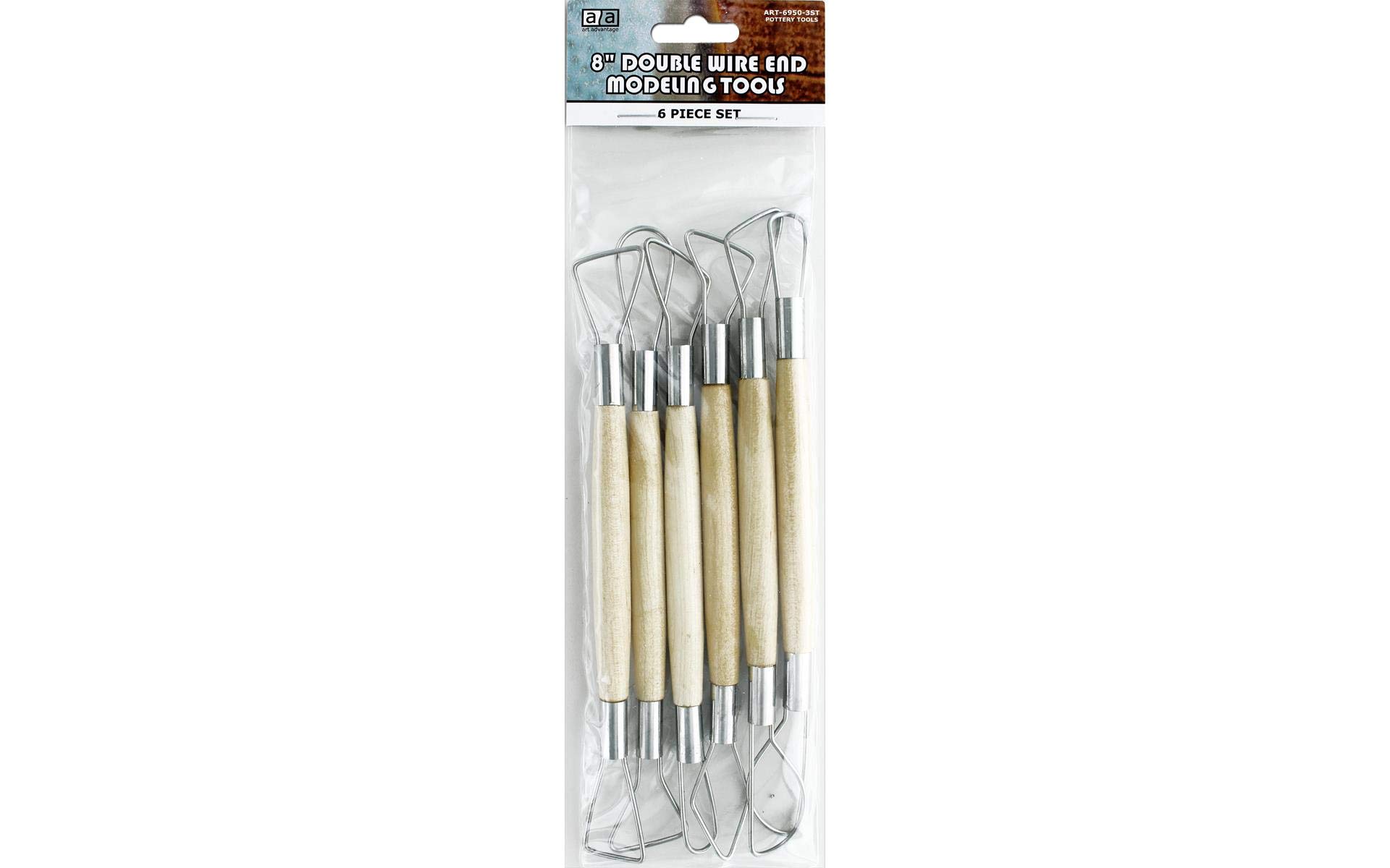Art Advantage Double Wire End Modeling Tool Set 8