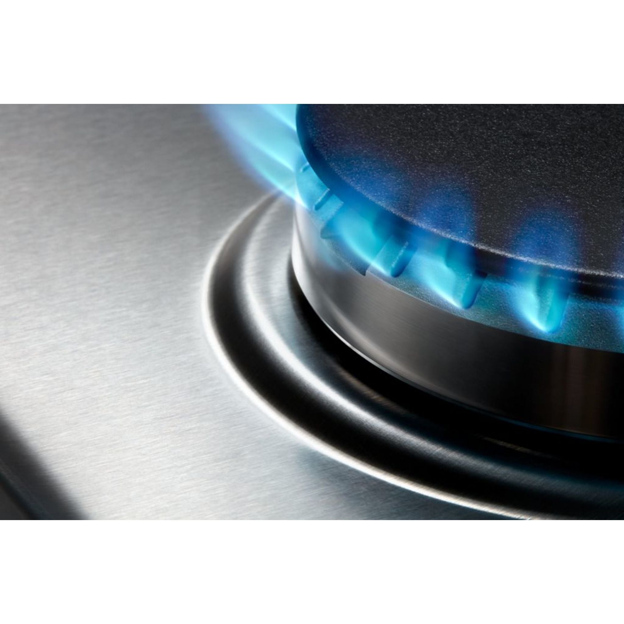 Whirlpool 30 Inch Gas Cooktop - WCGK7530PS Stainless Steel Professional Range for Home Kitchen Cooking, Grilling & Baking