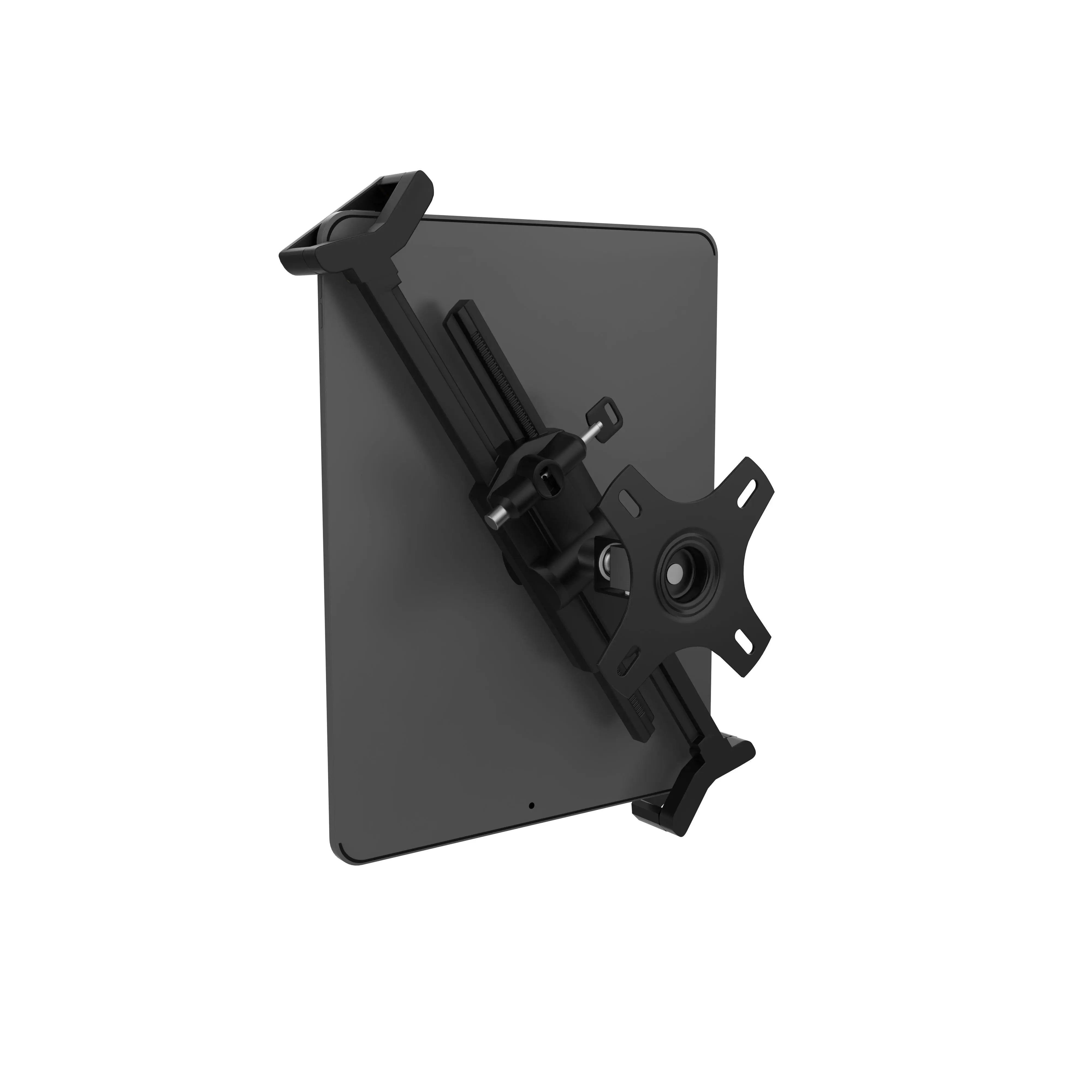 Universal VESA Security Wall Mount Bracket for TVs & Monitors - Heavy Duty Steel Construction for Home, Office & Commercial Use