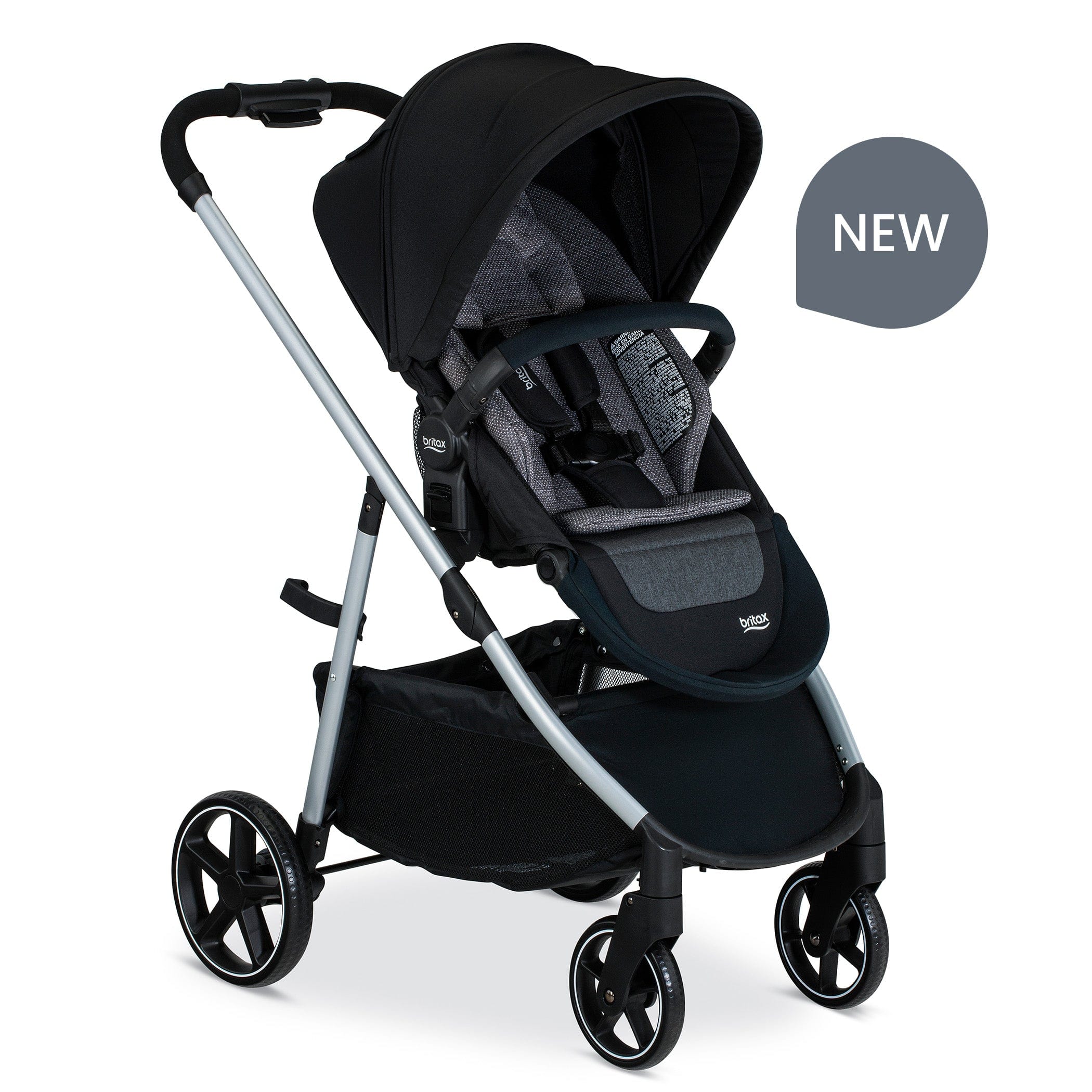 Britax Grove™ Modular Stroller - Lightweight Compact Travel Stroller with Adjustable Seat - Perfect for City Walks, Travel & Everyday Use
