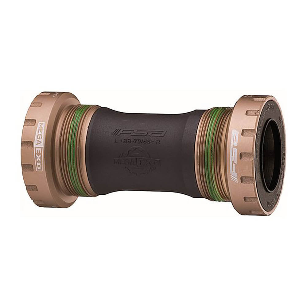 FSA Mega Exo Road Bike Bottom Bracket - Lightweight & Durable Bicycle Crankset Bearing for Road Cycling & Racing