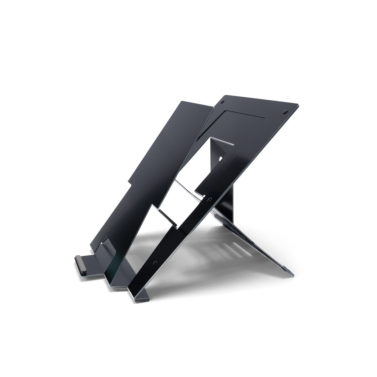 Ergonomic Adjustable Laptop Stand for Desk - Portable Riser Holder with Ventilation, Perfect for Home Office, Work, Study & Gaming - Compatible with MacBook, Notebook & All Laptops up to 17
