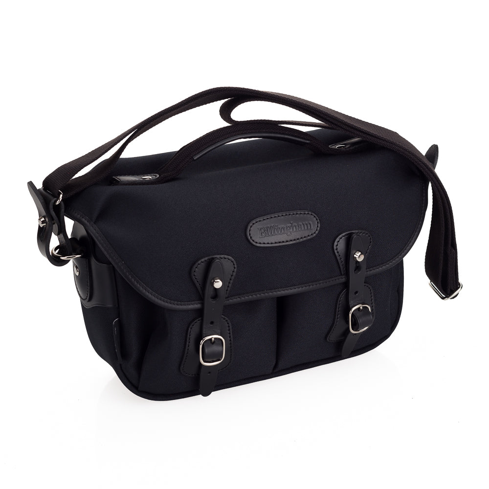 Billingham Hadley Pro Small Camera Bag - Black FibreNyte/Black | Waterproof & Durable DSLR Bag for Travel & Street Photography