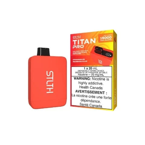 STLTH Titan PRO 15K Disposable Vape - 15000 Puffs, 5 Pack - Long-Lasting & Portable Vape Pen for Smooth Flavor - Perfect for Travel, Work & Social Outings