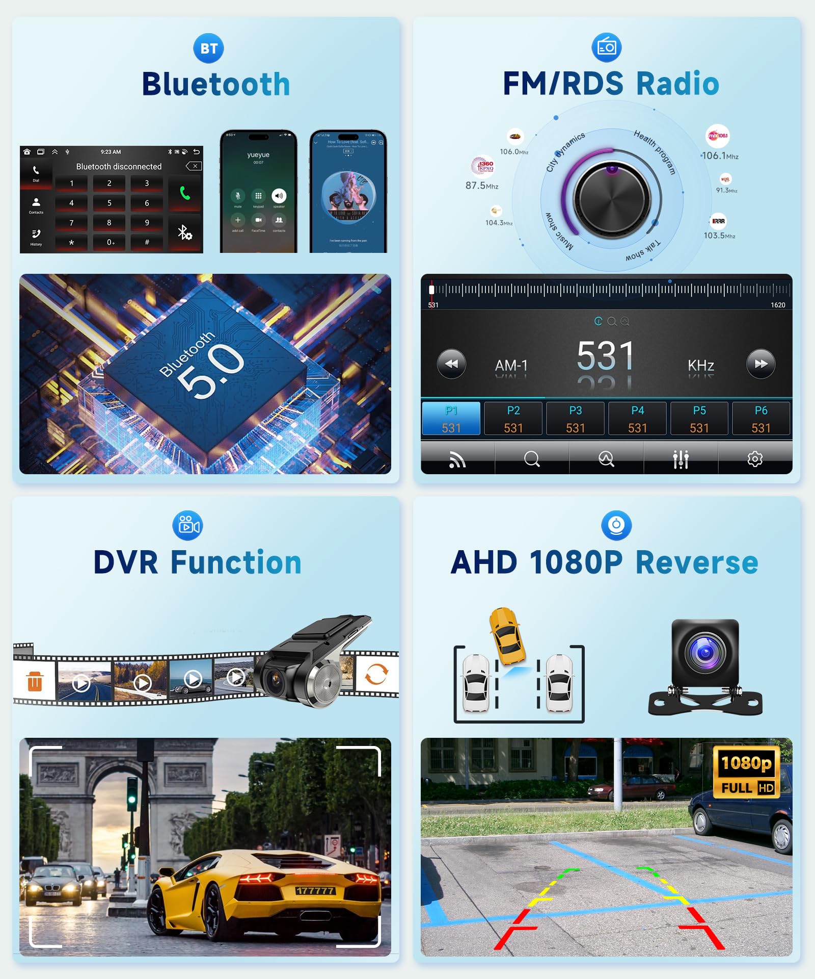 8-Core 2GB+64GB Android 13 Car Stereo for Nissan Altima 2008-2012 | 9