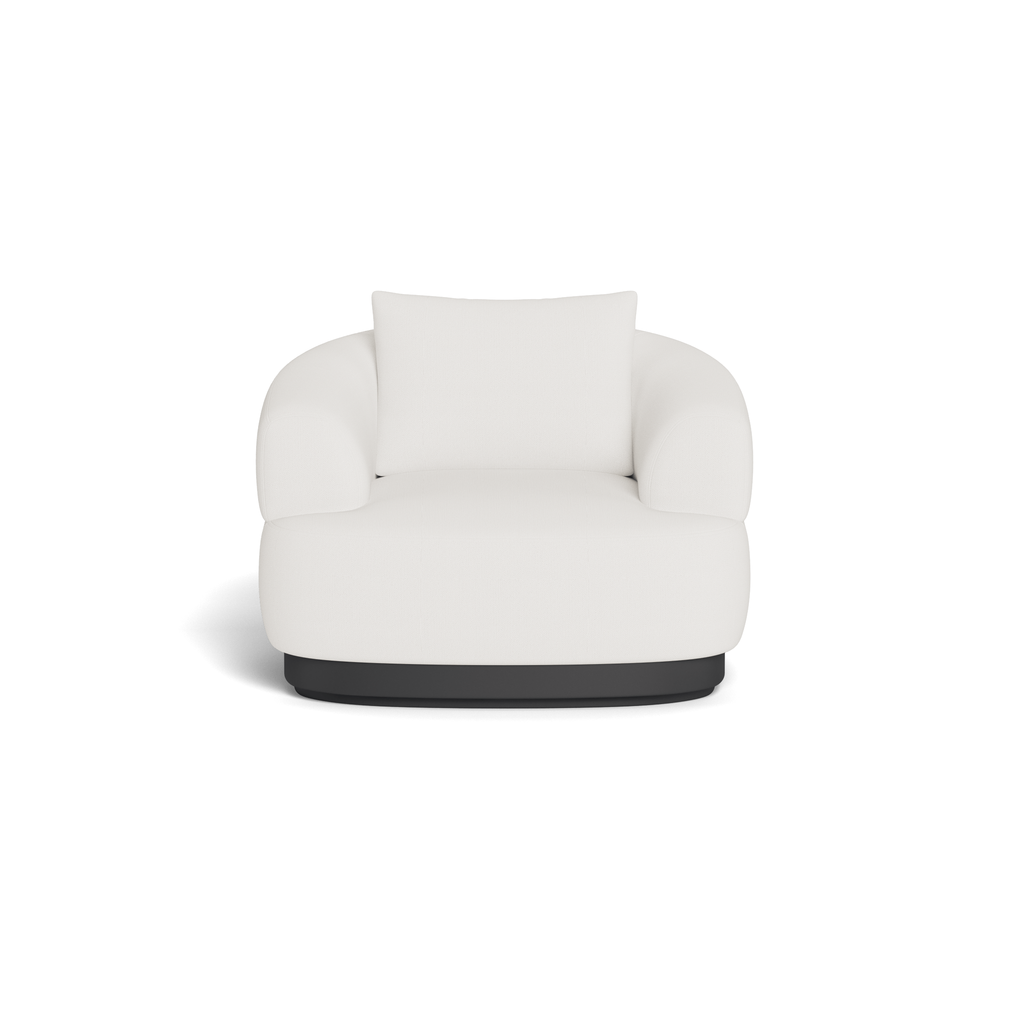 Amalfi Lounge Chair - Modern Comfortable Accent Chair for Living Room, Bedroom & Patio - Stylish Upholstered Armchair with Solid Wood Frame - Perfect for Relaxing, Reading & Lounging
