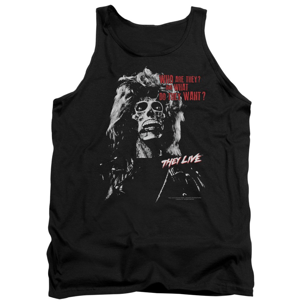 They Live They Want Unisex Tank Top for Men & Women - Comfortable Casual Wear for Summer, Gym, and Street Style