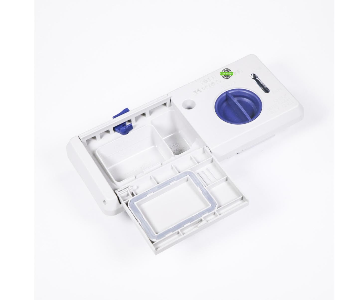 Compatible Dishwasher Dispenser Assembly W11705150 EDR5150 X1 - Replacement Part for Old Model #W11705150 - Perfect for Kitchen Appliance Repair & Maintenance