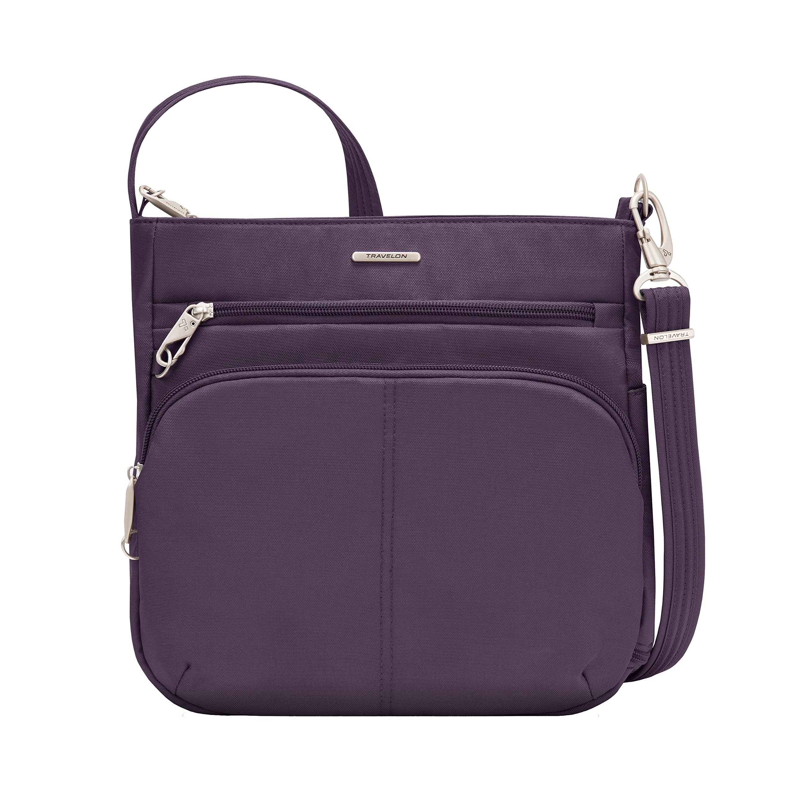 Travelon Anti-Theft Classic Crossbody Bag for Women & Men - Secure RFID Blocking Purse for Travel, Commuting & Daily Use