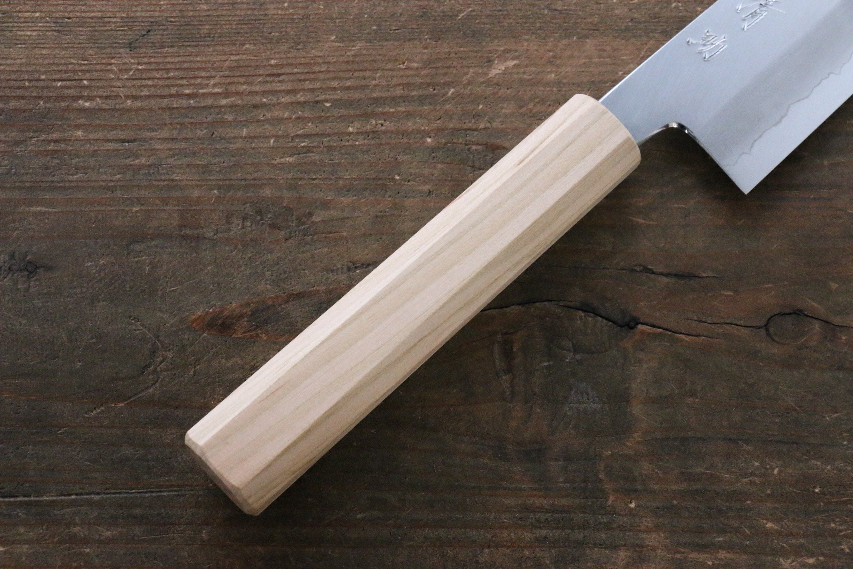 Premium Seisuke Silver Steel No.3 Bunka Knife 165mm with Cherry Wood Handle - Japanese Kitchen Knife for Slicing, Dicing & Precision Cooking