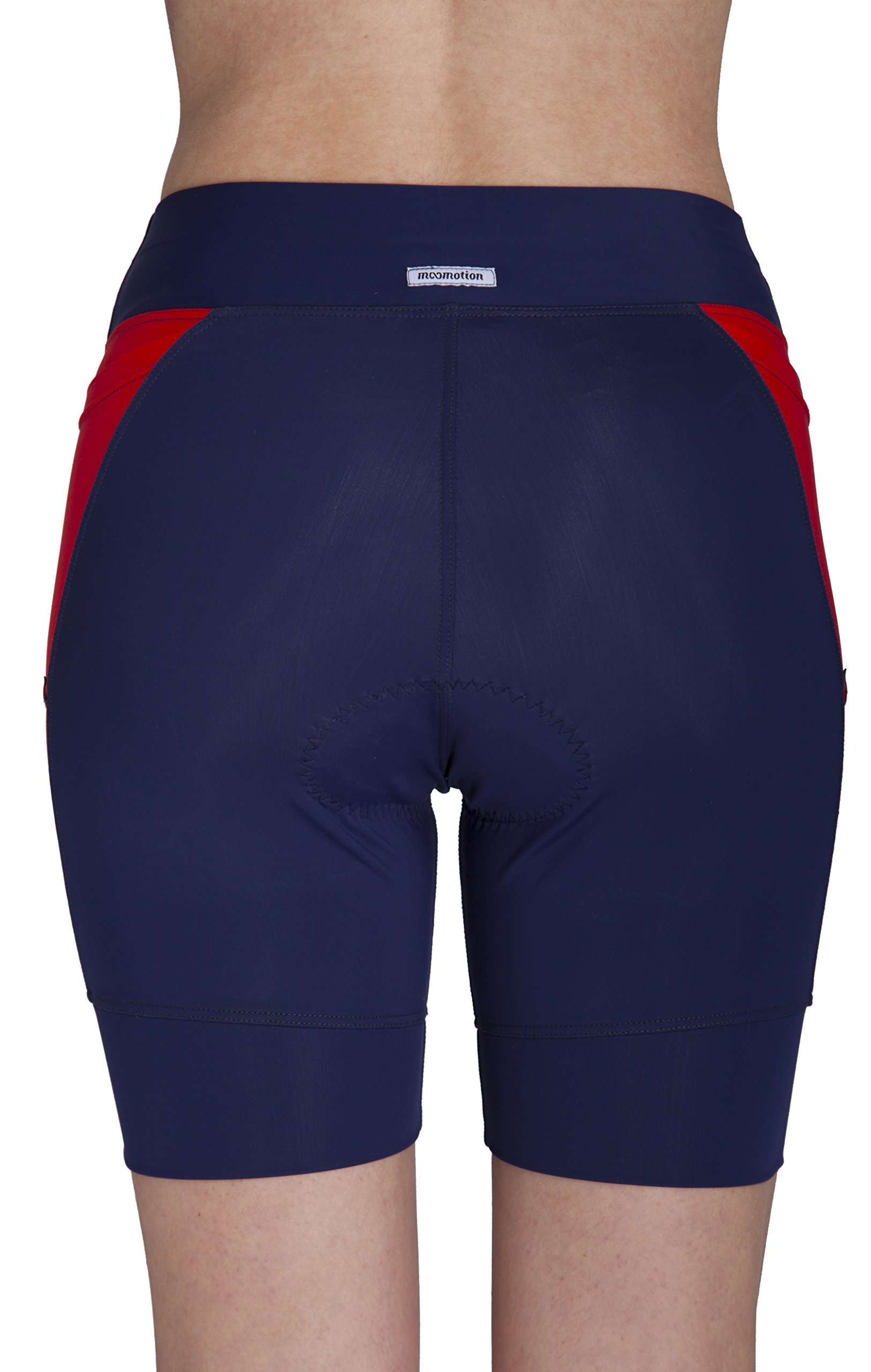 Women's Triathlon Shorts - Soft Padded Quick-Dry Chamois with Side Pockets - USA Made for Swim, Bike & Run - Perfect for Training, Racing & Outdoor Sports