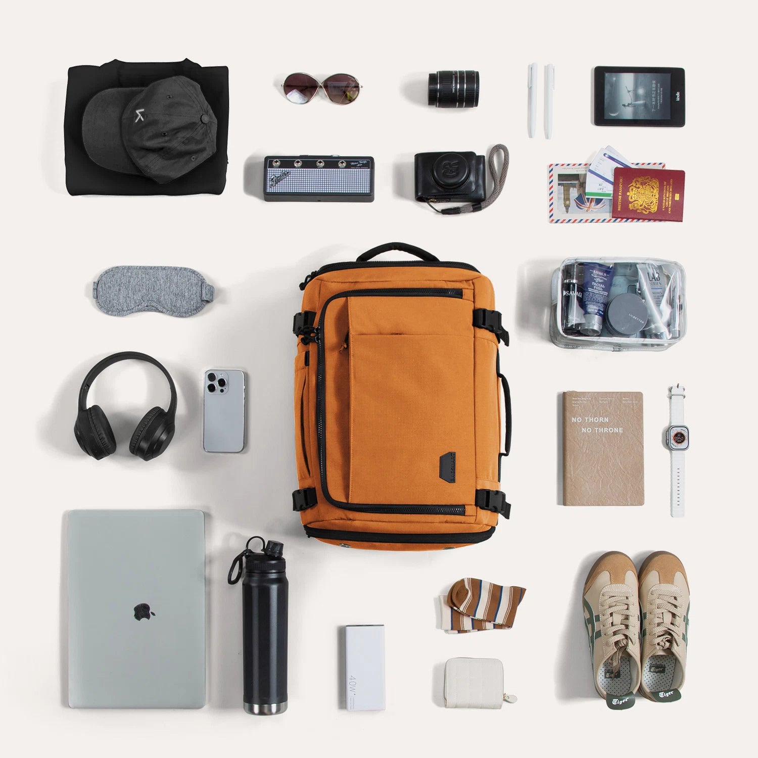 Blast Travel Backpack - Lightweight Waterproof Carry-On Backpack for Men & Women - Perfect for Airplane, Hiking, Camping & Daily Commute